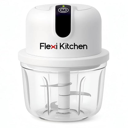 Mini Electric Food Chopper – One Touch Vegetable Cutter