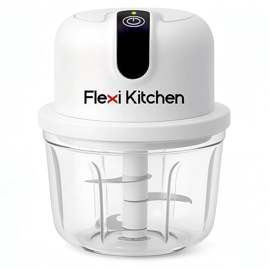 Mini Electric Food Chopper – One Touch Vegetable Cutter
